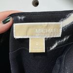 Michael Kors Women Zebra Zipper Faux Pockets Pencil Skirt Size 4 Photo 3