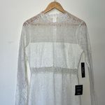 Lulus Appetite for Seduction White Lace Long Sleeve Dress NWT Photo 4
