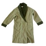 Sarah Spencer Heavy Wool Sweater Coat Green Size undefined Photo 0