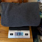 New Balance Dark Gray Pullover Sweatshirt Top Women’s Sz Large Pocket High Neck Photo 11