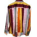Fe Noel x Target Mixed Vertical Stripe Print Long Sleeve Button Down Shirt XL Photo 6