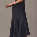 Anthropologie The Ariana Square-Neck Asymmetrical Ruffle-Hem Dress Photo 0