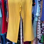 Free People 60’s 70’s Yellow Wide Leg/Flare Pants Photo 2