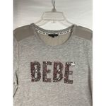 Bebe Sport‎ Gray Bling V Photo 2