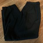 Briggs New York  women's dress pants black with silver accent stripe, size 12P Photo 10