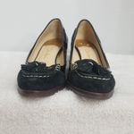 Cole Haan /Nike Air Black Calista leather wedge Photo 6