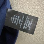 Lulus Bon Appetit Skater Dress XS Navy Fit & Flare A-Line V-Neck Ponte NEW Chic Photo 6