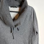 ALLSAINTS  grey cowl neck long sweatshirt Photo 1