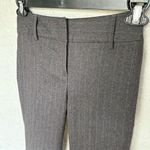Ann Taylor Women's Gray Pinstripe Wool Dress Pants Size 4 Business Photo 1