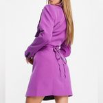 Topshop NWOT Purple Cut Out Blazer Dress Size US 6 Photo 1