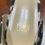 CAbi  Leopard Print Kiki Ankle Strap Block Heels Multicolored 6020 Women's 7 Photo 7