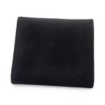 Salvatore Ferragamo black  Vara canvas pouch with a silver-tone buckle. Photo 4