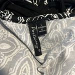 Portocruz Women’s Black & White Tank Top Swim Cover Up T11* Size L Photo 2