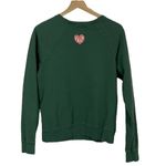 Anthropologie Back When by  More Love Sweatshirt - Green - Small Photo 6