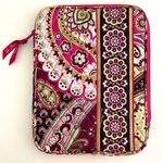 Vera Bradley Zip Up Tablet Sleeve in Very Berry Paisley Pink Photo 0