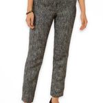 The Limited NEW  Drew Fit Cropped Pants Black White Grey Knit NWOT Size 6 Photo 1