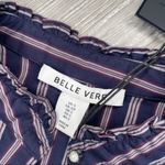 Belle Vere Nwt  bell long sleeve blouse shirt flared waist shirt size small Photo 1