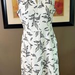 T Tahari TAHARI Linen Blend Sleeveless Shirt Dress Size 12 Photo 4