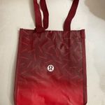 Lululemon  Small Reusable Red Bag Photo 0