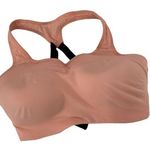 Nike Dri-Fit Pink Mesh Halter Wireless Sports Bra Size Medium Photo 0