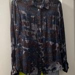 Rachel Roy 💖 Silk Button Down Photo 1