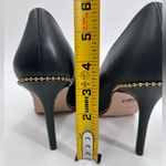 Coach  Elegant green  Heels with Gold Accents Photo 3