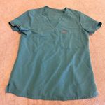 FIGS  Women’s Teal Technical Collection Scrub Top Size Small Photo 0