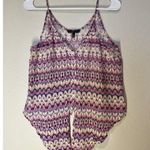 Victoria's Secret Victoria Secret Women’s Button & Tie Tank Top, Boho Retro 90’s Retro Y2K, Sz M Photo 1