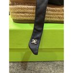 Sam Edelman Womens Black Kerin Tie Ankle Platform Leather Espadrille Shoes 7 Photo 6