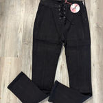 Hayden  Lace-Up Front Pants | NWT | Size Medium/ also has side zipper Photo 0