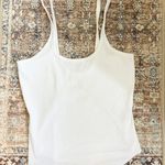 Free People Movement NWOT  white active yoga spaghetti strap tank top Photo 5