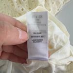 Ella Moss  Dress‎ Womens Small Cream White Brigitte Eyelet Mini Photo 7