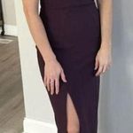 CINQ À SEPT Gianna Gown in Maroon Size US 4 Purple Photo 0