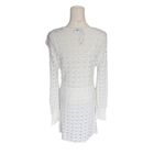 ZARA  - Lace Overlay Romantic Ruffle Mini Dress Sz L Photo 5