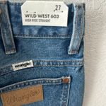 Wrangler s WOMEN'S WILD WEST HIGH RISE STRAIGHT JEANS Photo 3