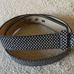 Relic Y2K Stud Zipper edge black metalic belt women large grunge whimsigoth Photo 0