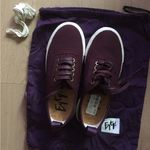 Eytys Mother Canvas Platform Sneakers wine/plum size EU37 / 23.5cm Photo 6