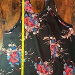 Lily White Black & Floral Tank Top Photo 6