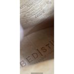 Bed Stu Women Brown Leather Peep Toe Heeled Ankle Boots Size 8.5 euc back zip Photo 9