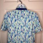 CABANA LIFE Upf 50 Nautical Sailboat Twill Tape Mini Dress Caftan Blue L NWT Size L Photo 5