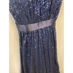 La Femme  Formal Dress Sequin Gown 0 Navy Dark Blue Prom Ball Gala Quinceara Hoco Photo 5
