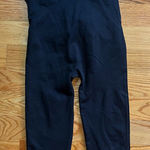 Blanqi black maternity seamless leggings size large Photo 0