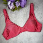 Aerie NEW Ribbed Shine Scoop Plunge Bikini Top Photo 1