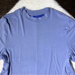 Apt. 9 Dusty Blue Long Sleeve Peplum Blouse Photo 1