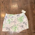 secret treasures  tie dye Shorts with Drawstring Waist size large new with tags Photo 1
