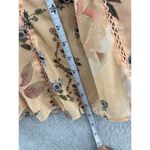 V Cristina Women's Dress Pink Floral Bell Sleeve Size Small Flutter A Line Photo 11