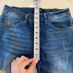 Judy Blue  Skinny Fit‎ Jeans With Cheetah Print Distressed size 5/ 27 Photo 8