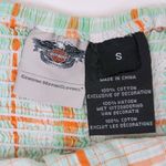 Harley Davidson Y2K Bustier Pearl Snap Plaid Tank Top Photo 9