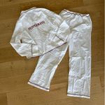 Peppermayo  - Harry Pyjama Top & Pants in White & Red Photo 3