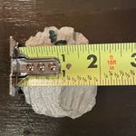 Papel Giftware Natural impressions carved look Santa Clause brooch Vntg Gray Photo 4